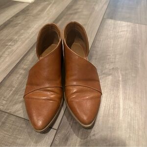 Brown Pointed Toe Shoes